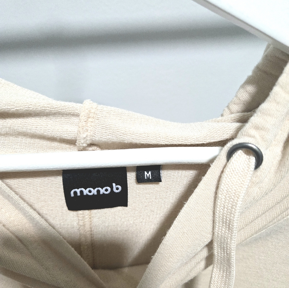 Mono B Cream Hoodie